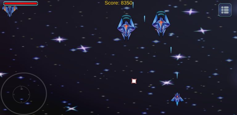 A level from galaxy defender shooter game