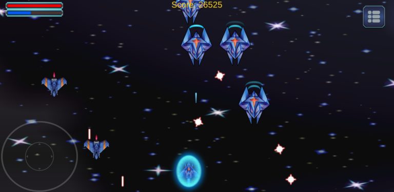 A level from galaxy defender shooter game