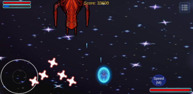 A boss from Galaxy Defender Game