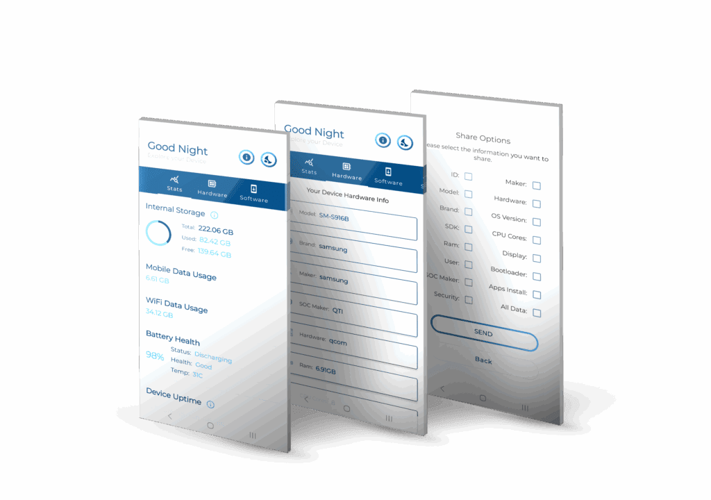 Android Device and SDK Info 3.0.0