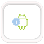 shows the icon for android sdk info